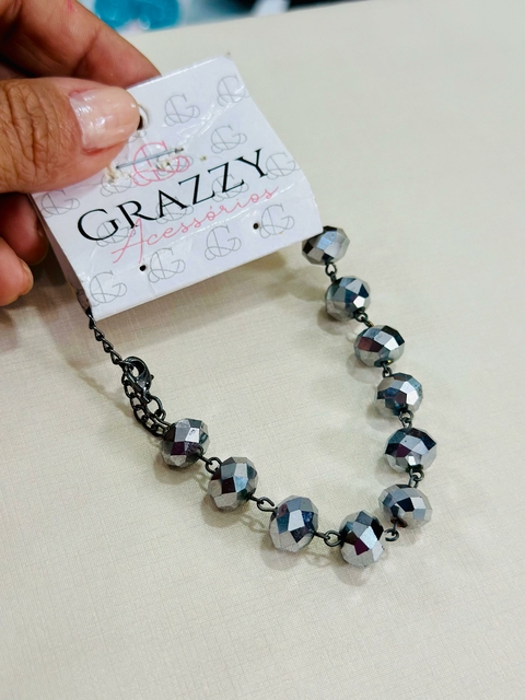 Pulseira Pedras Prata - 6470