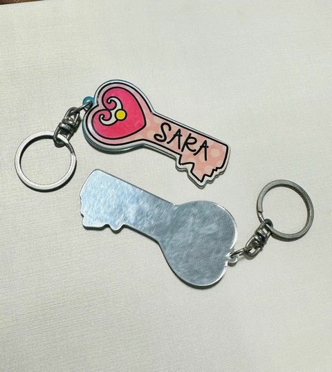 Chaveiro Chave com Espelho - Sara