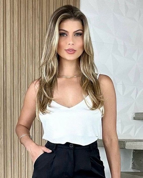 Blusa Regata Alça - Branca