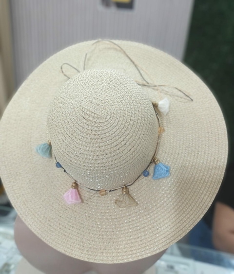 Chapéu Palha Cristal
