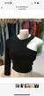 Cropped Manga Longa - Preta 6223