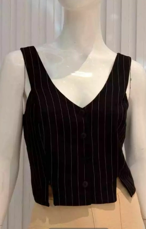 Colete Risca de Giz - Preto 5681