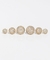 Brinco Dourado Redondo Cravejado Zircônia Cristal G - 4156 - comprar online