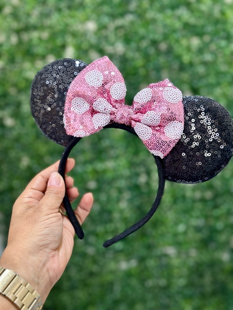 Arco Tiara - Minnie Rosa 6490