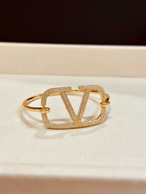 Bracelete Dourado Valentino - 6579