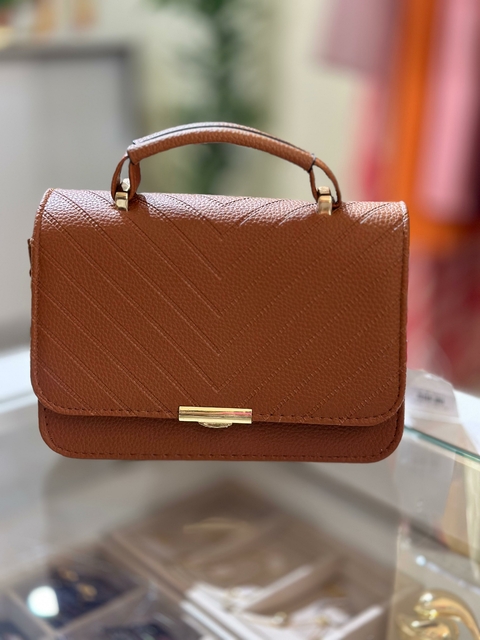 Bolsa Lateral Marrom - 6901