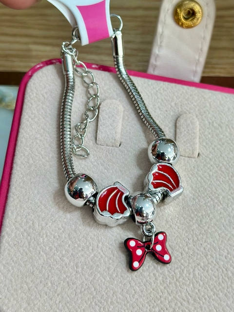 Pulseira Inspiração Pandora Minnie - 6683
