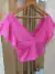 Cropped Lese - Rosa