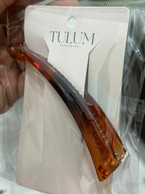 Presilha Bananinha Marrom - 6296