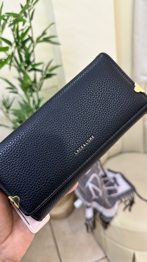 Carteira Feminina Lisa - Preta 6271