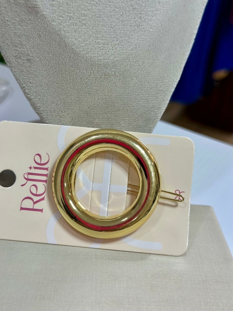 Presilha Dourada Redonda - 4904