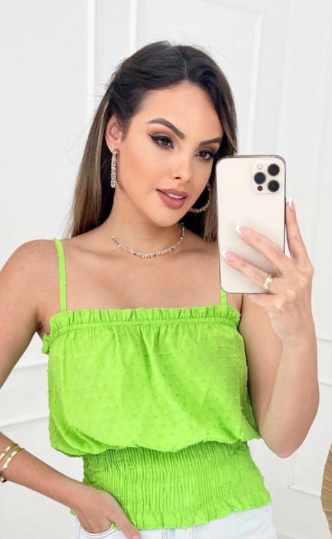 Blusa Alcinha - Verde