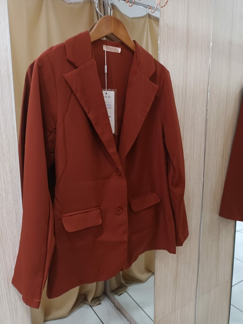 Blazer Alfaiataria - Terra Marrom