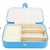 Porta Jóias Estojo Organizador Portátil Viagem Couro Botão - Azul - comprar online