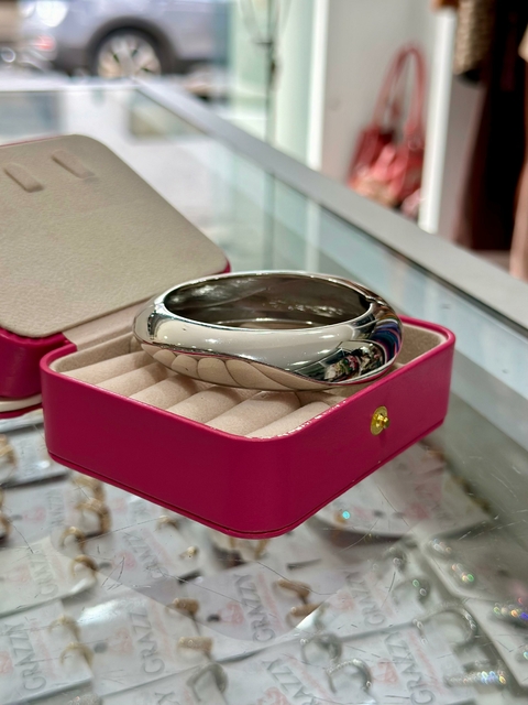 Bracelete SemiJoia Prata Orgânico - 6471