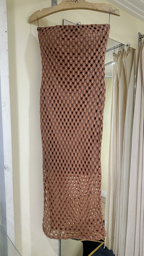 Vestido Tomara que Caia - Marrom 5923