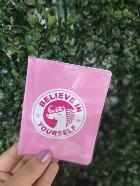 Porta Passaporte Believe In Yourself