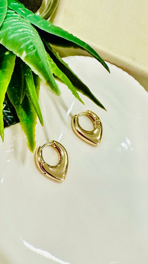 Brinco SemiJoia Dourado - 6948