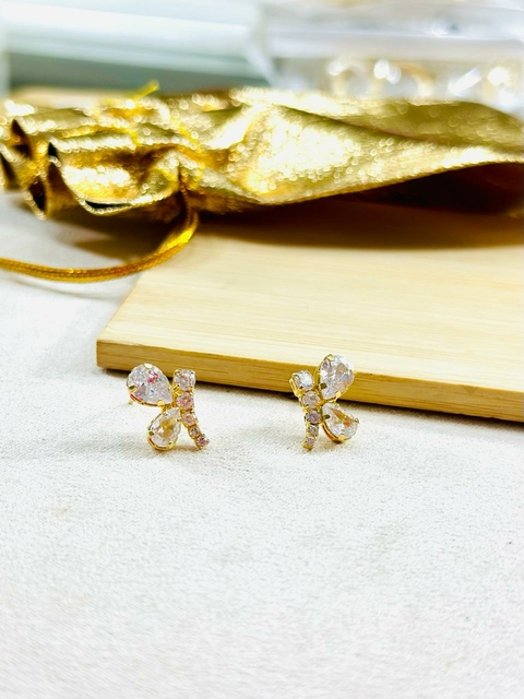 Brinco Borboletinha Cristal