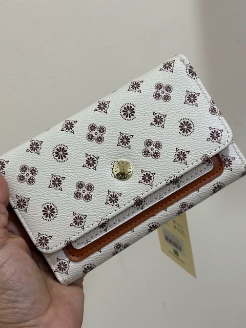 Carteira Feminina Estampada - OffWhite 6266