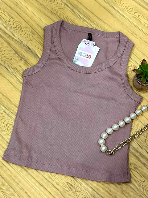 Cropped Regata Ribana Crocker - Kaqui 4214