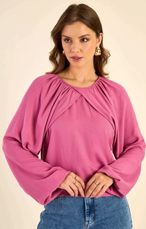 Blusa Feminina Marialícia - Rosa 6800