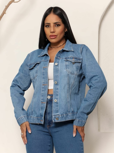 Jaqueta Jeans Nexo - Azul Jeans