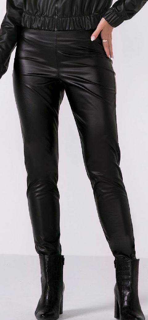 Calça Feminino Marialícia Courino - Preta 6817