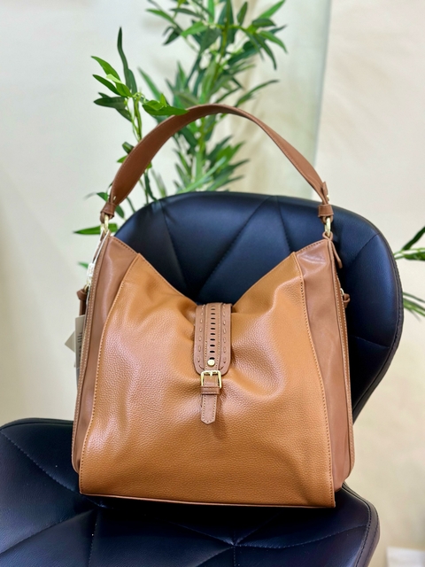 Bolsa Pavão de Ouro Fivela - Marrom 6158