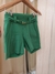 Short Bengaline Cinto Duplo - Verde