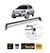 Rack de Teto Bagageiro Travessa VHIP FORD Ka 2008 a 2013