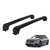 Rack Teto Alumínio Preto Gla (com Longarina Integrada)