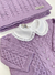 Saida Maternidade Tricot com Manta e Body - MUNDO COLORIDO