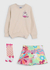 Conjunto Infantil Menina Inverno Com Meia e Short Saia Unicórnio Elian na internet