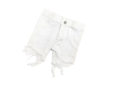 Short Mery desflecado (beba) - tienda online