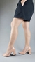Scarpin verniz salto bloco 9 cm - loja online