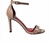 Sandalia verniz rosado 2 em 1 forro vermelho salto 9 cm - comprar online