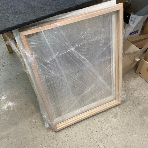 Marco Madera Box 40x60 REMATE
