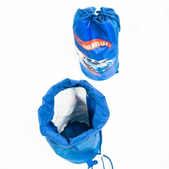Sacochila de praia no tema hotwheels - Festa das Lembrancinhas