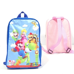 Mochila Mario Bros para lembrancinha na internet