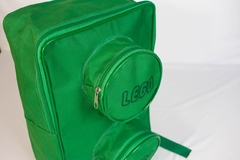 Mochila Lego lembrancinha para festa infantil