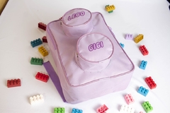 Mochila Lego lembrancinha para festa infantil na internet