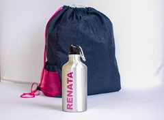Kit lembrancinha mochila + Squeeze personalizado para Lembrancinhas e Brindes - Festa das Lembrancinhas