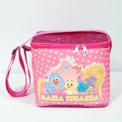 Lancheira térmica glitter galinha pitadinha lembrancinha para festa infantil - comprar online