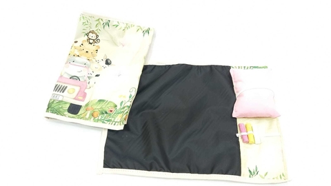 Lousinha dobrável Safari lembrancinha para festa infantil