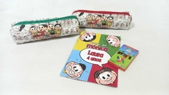 Kit colorir Estojo e livrinho no tema turma da Monica lembrancinha para festa de aniversário