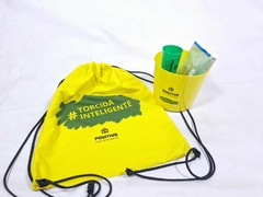 Kit pipoca torcedor - brinde para Copa do mundo e lembrancinhas tema Brasil - comprar online