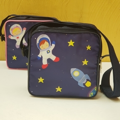 Lancheira no tema Astronauta para lembrancinha