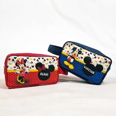 Nécessaire Estojo no tema Mickey e Minnie para lembrancinha na internet