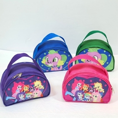 Nécessaire meia lua no tema My little pony para lembrancinha na internet